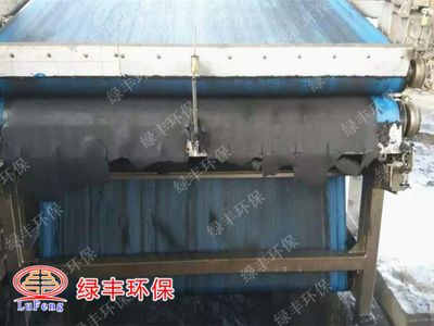 煤礦洗礦污泥脫水效果